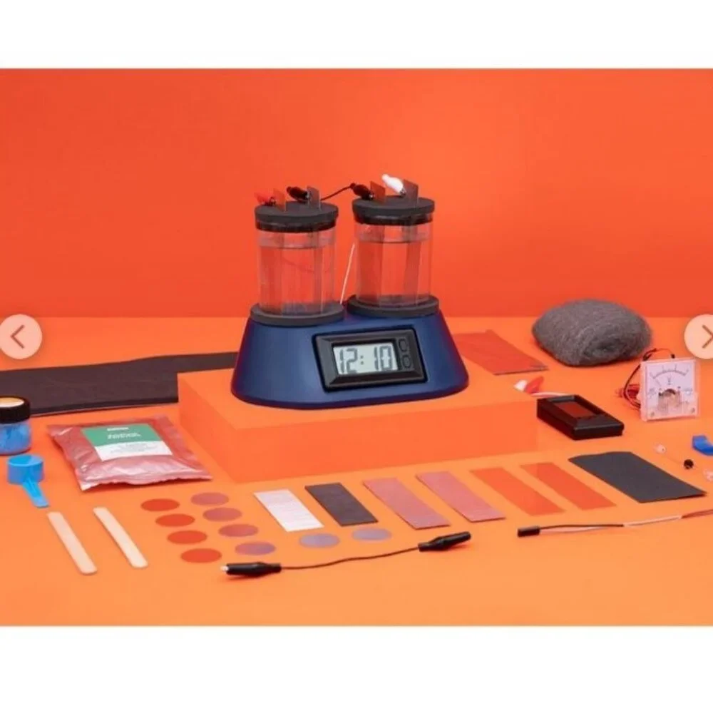 NEW KiwiCo. Kiwi Co. Electrochemistry Lab Chemistry Science Kit Battery Chemistr